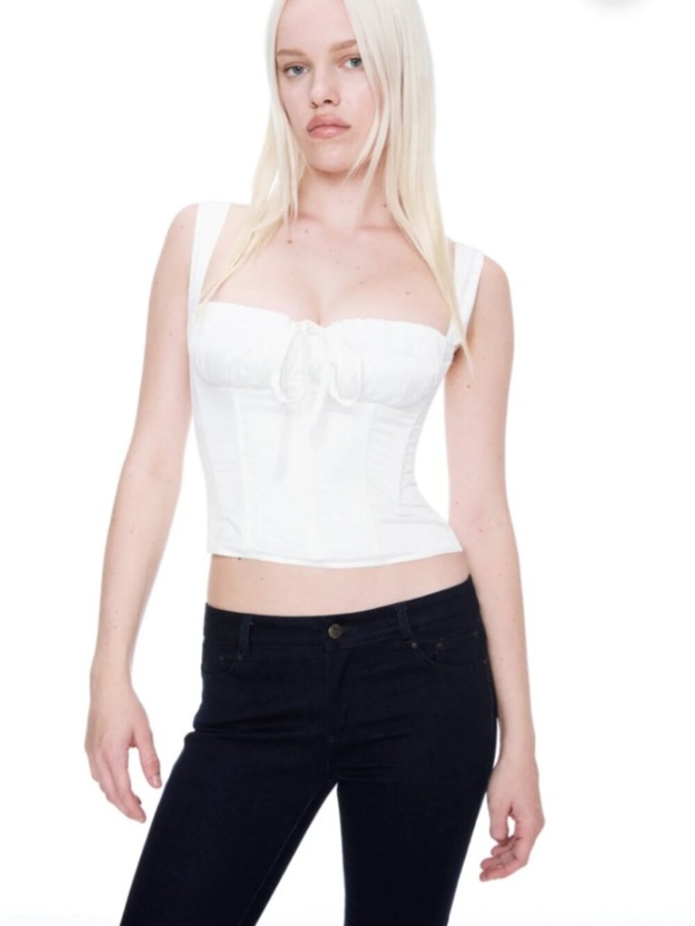 Miaou Agnes Corset in Ivory